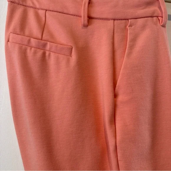Liverpool Mid Rise Light Orange Cantaloupe Kelsey Trouser Size 6/28 Cropped EUC - Picture 4 of 15
